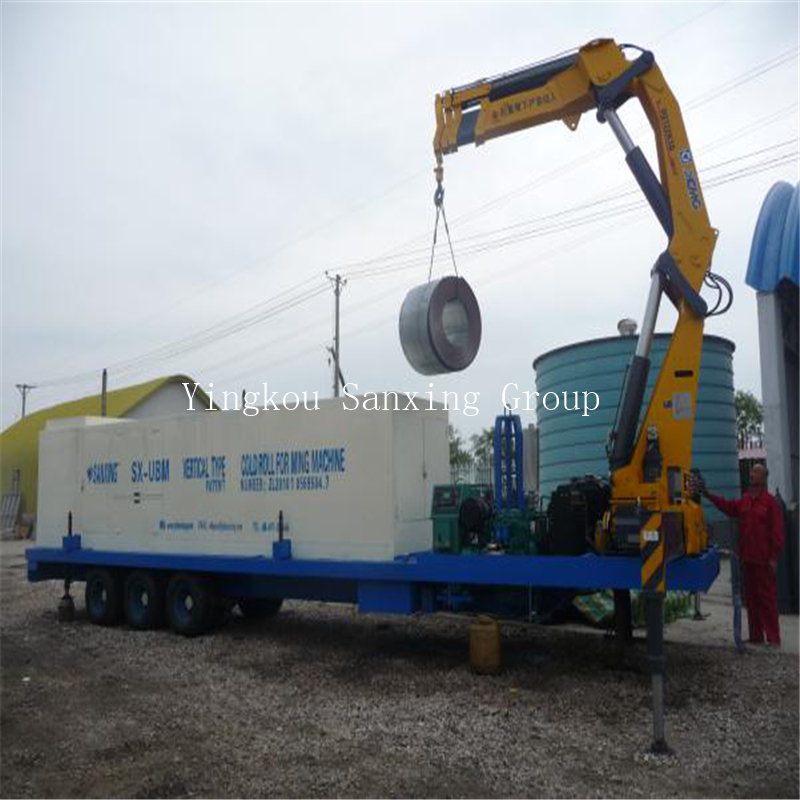 Függőleges hideghajlító görgőképző gép SX-UBM-914-610