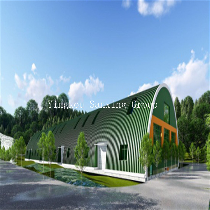 ACM No-Girder Arch Roof Forming Machine SX-ACM-1000-700