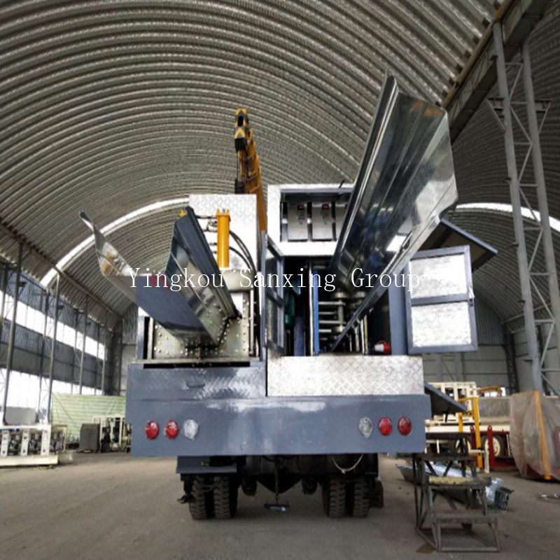 ACM No-Girder Arch Roof Forming Machine SX-ACM-1250-500