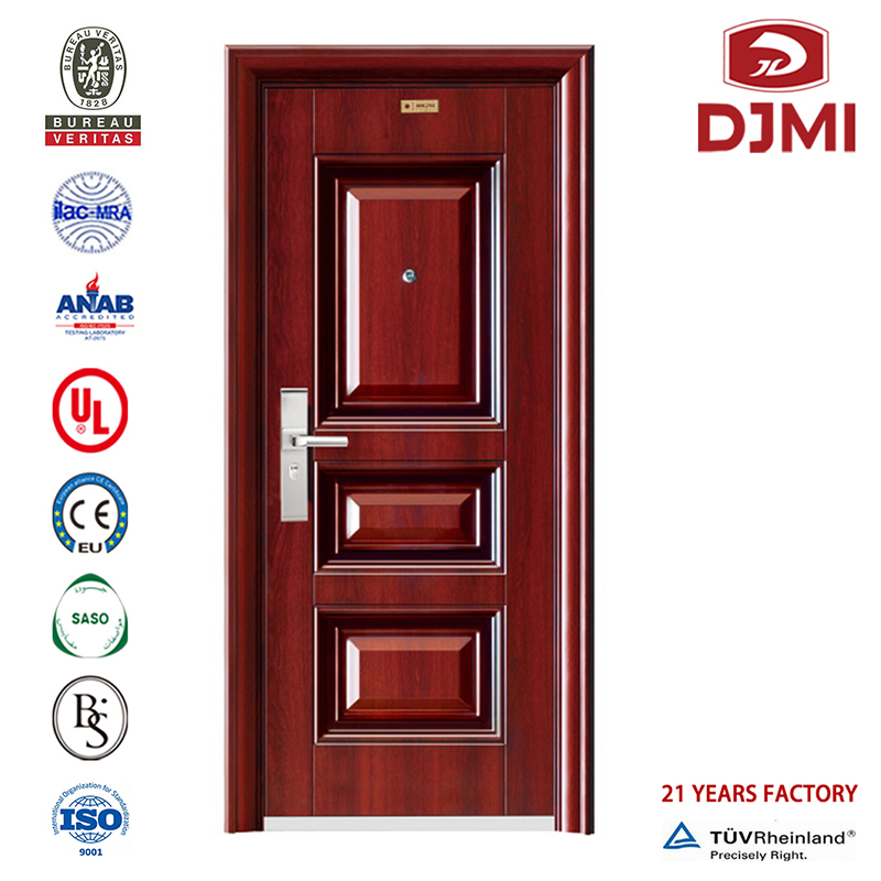American Panel Nigéria Exterior 2015 New Model Steel Door Made in China Professional Borossed Design Entraance Doors Steel Door Security Felhasznált Security 2019 Last Modern Main Main Gate Steel Doors Baodu New Design House Building
