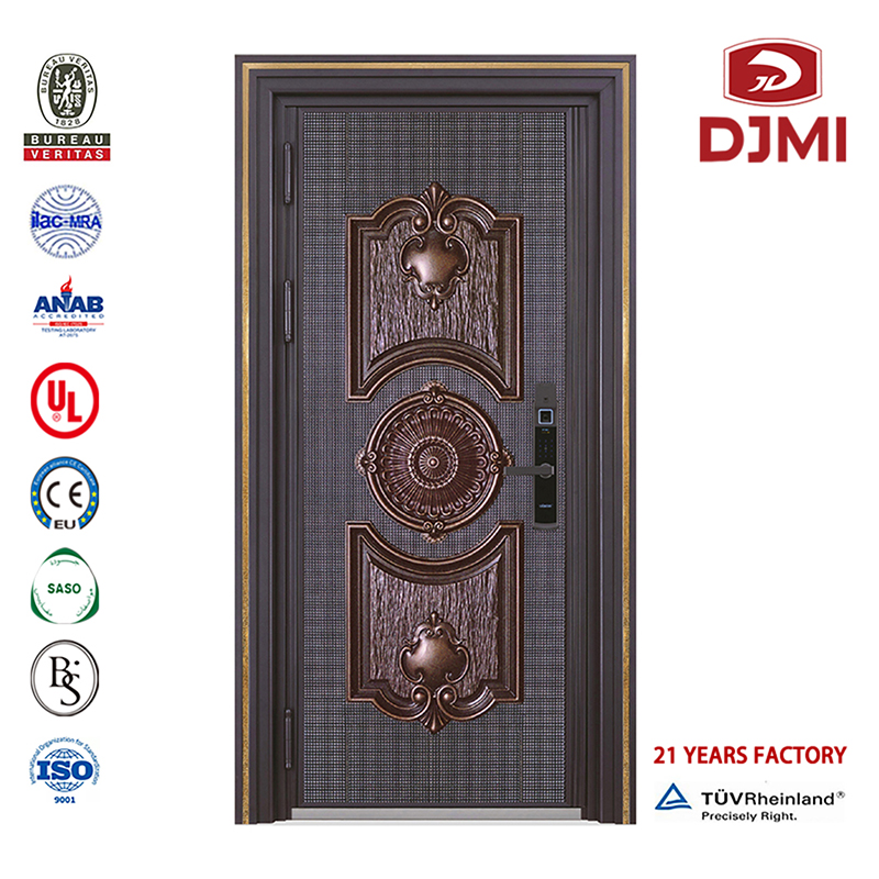 Chinese Factory Photos Design High Quality Steel Security Doors Rezidential Armoured Wooden Door High Quality Steel China Security Doors Pivot Armoured Door Cheap Armoured Red Security Doors
