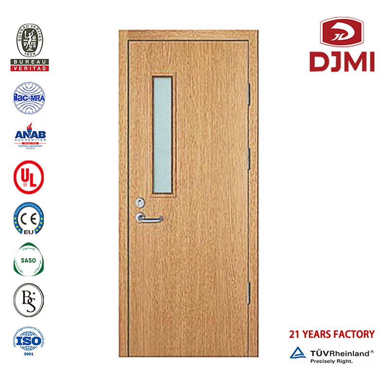 Olcsó szilárd burkolatú fa kijárati ajtó 2 órás tűzálló ajtók testreszabott bizonyíték Soild fa tűzálló tűzálló fa ajtó kínai gyár Mdf öblítésbiztos kereskedelmi ajtók belső tűzálló ajtók
