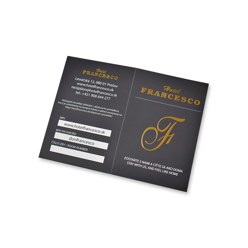 Szállodai kulcskártya birtokosa/Gloss