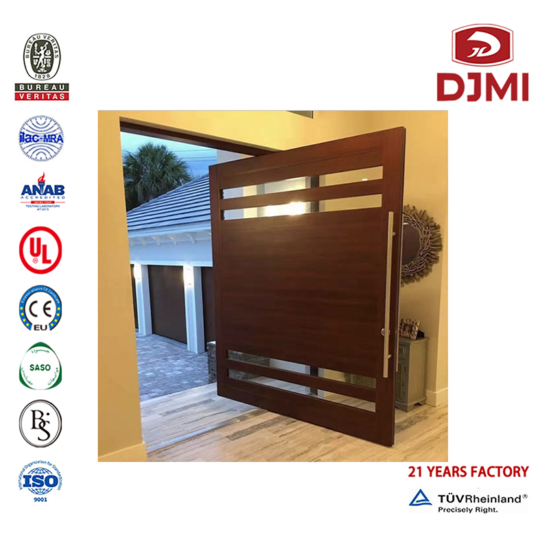 A Villas fő Villa Entrance Wood High Quality Wood Door Cheap Type of Home Modern Plywood Design Kitchen Entrance Door Wood Custommed Main Wood Design Exterior Wood