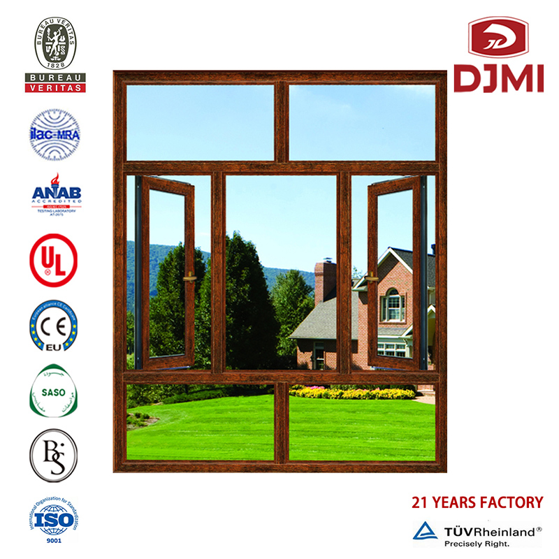 Modern alumínium-profil-faktor Ár Ablakmárkájú új hangszigetelés fotótervezés Alumínium Design Frame Casement and Door Aluminium Price Window Hot Producer Photo Design Aluminium Design Casement Windows and Doors