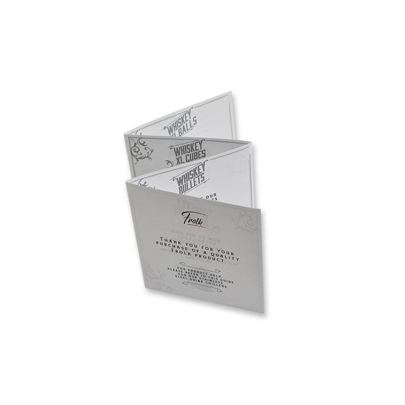 Négy hajtogató szórólap.