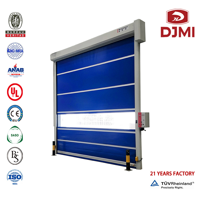 Új Design Powder Coating Automata Door Roller Garage Doors Brand Electric Roller Shutter Használt Commercial Exterior Glass New Garage Door Rolling Dooor Művelt Garage Dooor