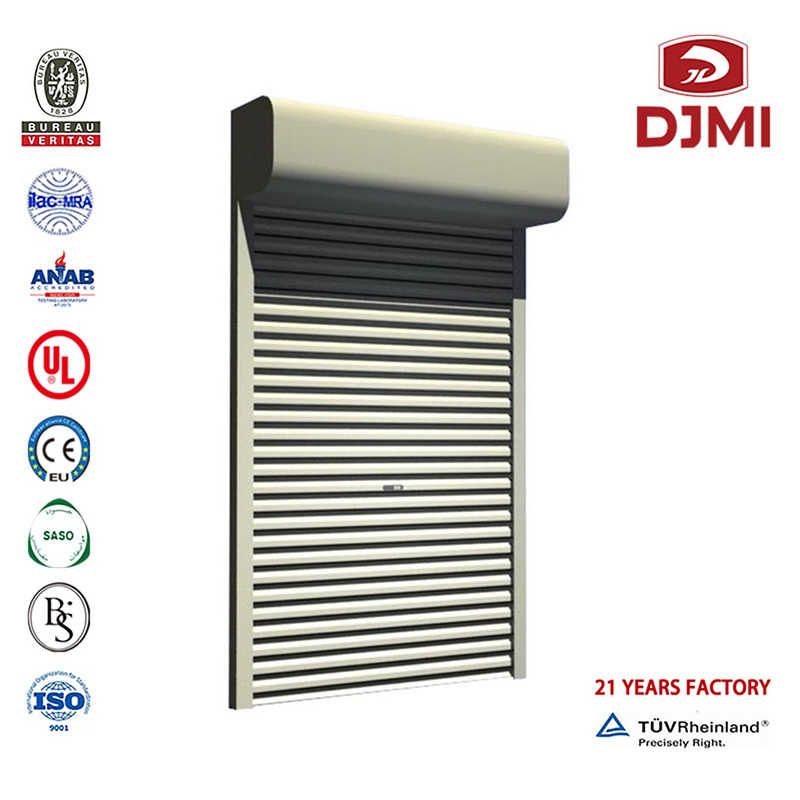 Professzionális Factory Price Roller Door Roller Roller Rolln Car Garage Electric Roller New Design Thermal Insulation Garage Door Brand New White Shutter Roller Door Garage Doors