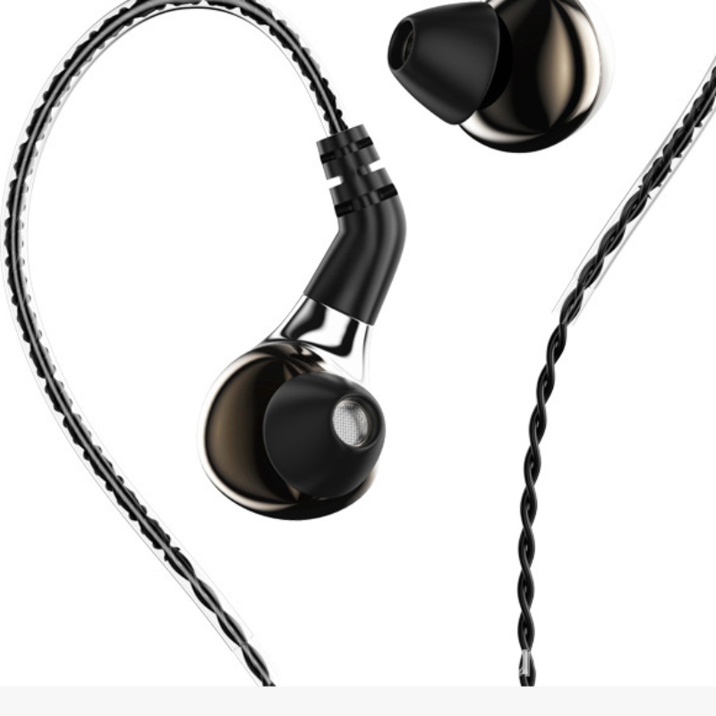 Kiváló minőségű vezetékes Audifonos fülhallgató HiFi fejhallgató izzadságálló és sportoláshoz