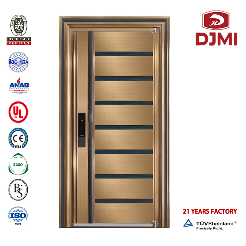 Itália Doors Isreal Turkish Armoured Door High Quality Bullet Proof Exterior Security Aluminium Acél Mian Cheap Security Ital Security Security Turkish Security Turkish Acel Wood Door/Metal Vision Armoured with Casted Aluminium Panel
