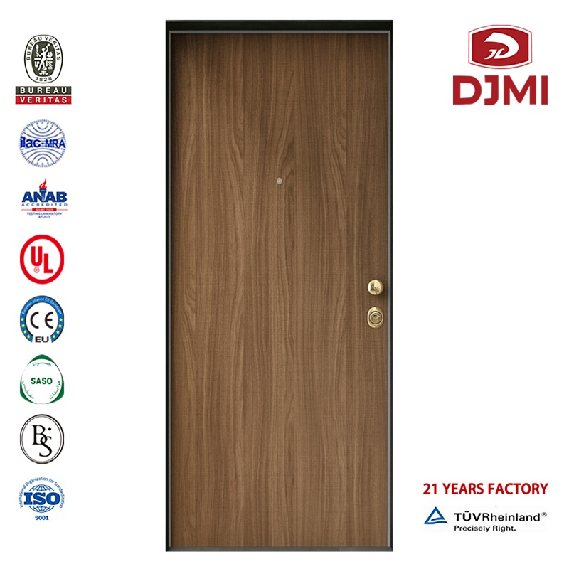 High Quality 1.5 Óra A Modern Wood Ajtók Modern Tűzoltóságainak Dícsérete A Shanghai Külső Tűzajtóban lévő Olcsó Pre-Hung Doors Proof Visions Panel Custom Hpl Lamináld Doors Highprise Building Soled Wood panel Ajtó