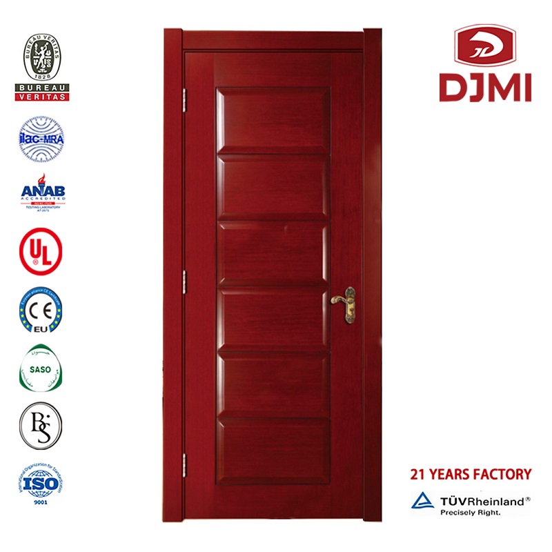 Chinese Factory Armoured Security Solid Wood Material Door Armored High Quality Erős Páncélos Tölgy Tölgy Szilárd Fa Páncélos Ajtó Olcsó Erőteljes Páncélos Ajtók Fő Külső Design