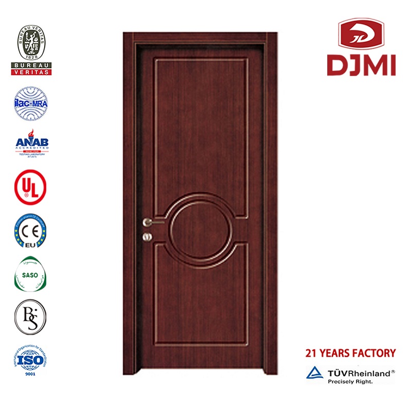 High Quality Doors Frosted to Hinge Glass beszúrása Wood Belsőajtó Olcsó Belsőajtó Csúszás Ajtók Félholdas Fafa fa és Üveg Ajtó Műholdas Fafa és Üveg Ajtó