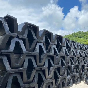 Marine Solid Arch 250H Rubber Fender Factory magas E.A.-val