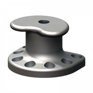 Cast Iron Steel Single/double Bit Bollard Iron Mooring Bollard Dock Yard Dolphin Ship Yard