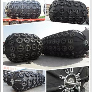Horgony és Berthing Marine Fender Anti-összeütközés Pneumatikus Rubber Fender