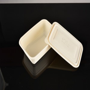 Magas minőségű, biológiailag lebomló kukoricakeményítő ebédlődoboz