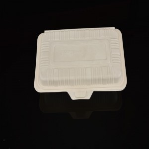 Magas minőségű, biológiailag lebomló kukoricakeményítő ebédlődoboz