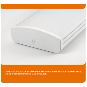 Linkleable LED Wrasparound Flushmount Light 4ft, LED Shop light for Garage –500K, ETL és Energy Star Certified, LED Linear Indocor Light, LED Ceiling Light