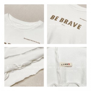 Laza elrendezés Minimalista Keretgalléros stílus Szorított ingujj stílus Alkalmi Szilárd színű pamut és ágynemű túlméretezett 12622 pulóverek