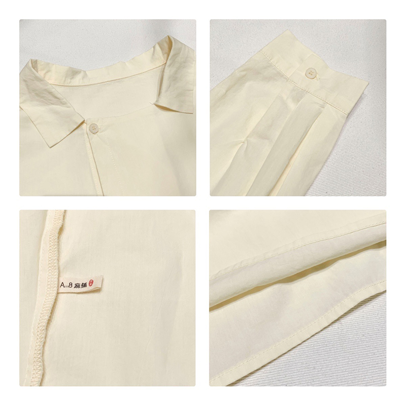 Laza kialakítás Minimalista stílusos, átlagos, szilárd színű, ellenőrizve túlméretezett 17706-os szabad póló