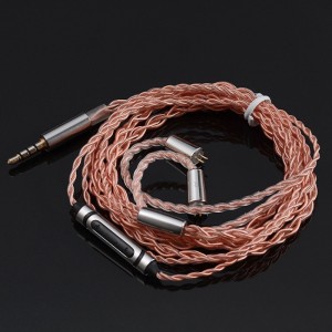 Az OEM korszerűsített Silver Audio Cable fülhallgató headsett