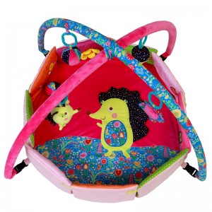 Sokszög baba játszószőnyeg - Hedgehog