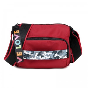 Gyártó Nagykereskedelem 2020 Új Fashion Womens \\\\\\\\\\\\ \'s kisnégyzet táska Nylon cipzár mobiltelefon táska egy váll átlós kereszttáska testreszabás