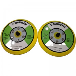 5 hüvelykes, 125 mm-es hátlap M14 menetes hátsó pad sarokcsiszolóhoz