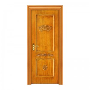 2021 Kína egyszerű fa ajtó wpc külső ajtó festett ajtó kereskedelmi olcsó