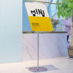 TMJ PP-557 olcsó kültéri poszter Roll Up szalagkeret hirdetési kijelző állvány