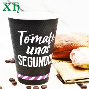 12oz hullámos fali árusító papírpohár
