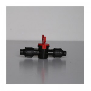 16 Dupla zár keresztül szelep