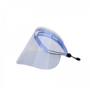 Új divat ködgátló Teljes tiszta, színes, színezett, állítható arcvédő műanyag