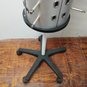 TMJ PP-572 Fém padlózat Forgó napszemüveg Képernyőállvány padlójelző bemutató bemutató