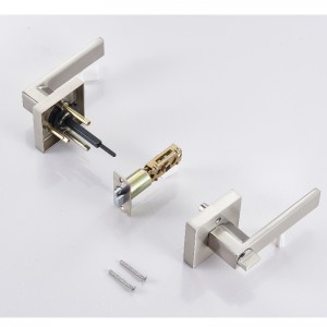 S7802 Kulcsos belépő kar zár a külső ajtóhoz, bejárati ajtóhoz,nehéz ajtógomb