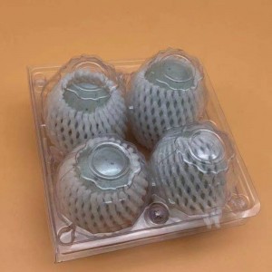 Műanyag tálca 4 tojáshoz