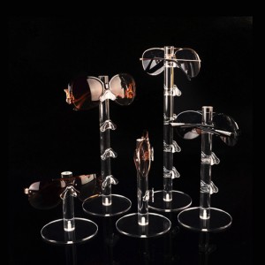 TMJ PP-578 Szokványos divatnapszemüveg Stand Acrilis napszemüveg kijelző