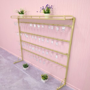 TMJ PP-580 Mozgatható kampós polc akasztható fülbevaló nyaklánc ékszeres kirakat