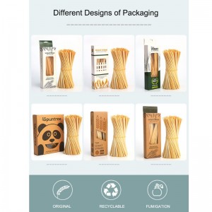 Hordozható kukoricakeményítő ivószalma biológiailag lebontható komposztálható szalma