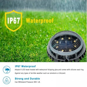 Napelemes földlámpa