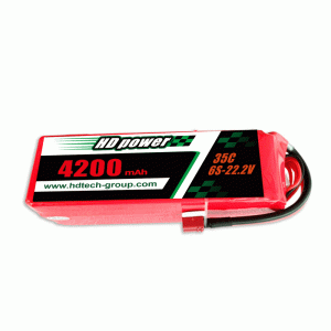 HD POWER 4200mAh 35C 6S 22.2V lipo akkumulátor