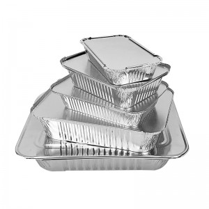 Egyedi műanyag Sushi Bento Box Konténer High Quality Biodegradálható Takeaway Aluminium Foil Food Container