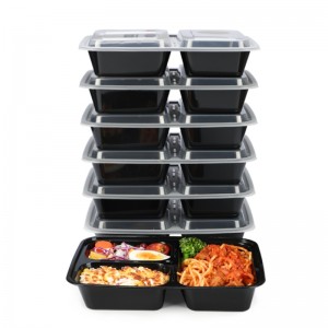 Környezetbarát élelmiszer-csomagoló gyümölcs- és zöldség, egyszer használatos, biztonságos műanyag élelmiszer-tartály