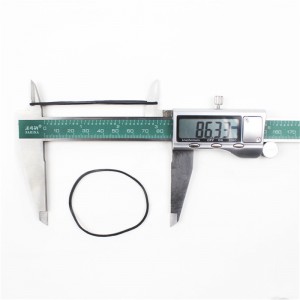 Spot nagykereskedelmi átmérő 43mm fekete nagy rugalmasságú, nagy rugalmasságú biztonsági és környezetvédelmi mezőgazdasági természetes gumiszalag