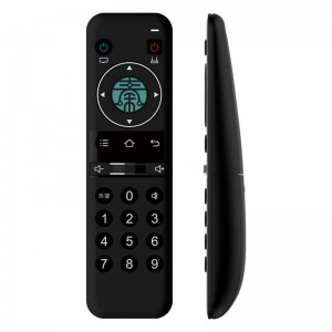 Gyári univerzális 2.4G vezeték nélküli USB hangvezérlés Air Fly Mouse TV távirányító LG TV-hez \\/ set top boxhoz