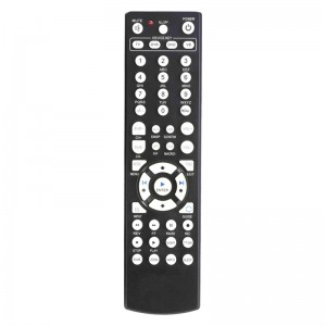 Kínai gyári minőségbiztosítási univerzális vezeték nélküli IR \\/ RF \\/ BLE távirányító 4 az 1-ben TV \\/ DVD \\/ VB \\/ Set top box számára