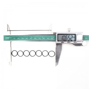 Spot nagykereskedelmi átmérő 0,8 hüvelyk fekete eldobható magas elasztikus gumiszalagú haj gumiszalag