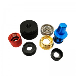 Egyedi feldolgozási célú alumínium-oxidált és rozsdamentes acél alkatrészek