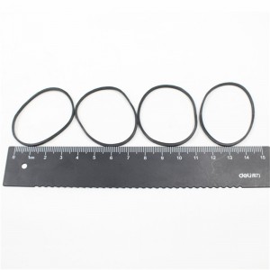 Gumiszalag gyártó nagykereskedelmi fekete nagy rugalmasságú öregedésgátló biztonsági és környezetvédelmi mezőgazdasági gumiszalag